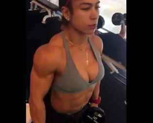 female muscle blowjob